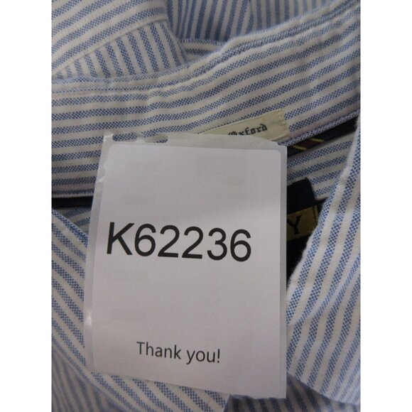 Ralph Lauren Rugby Shirt Large University Oxford Striped Button Down - Picture 11 of 11